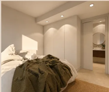 Chambre de la villa Eugénie