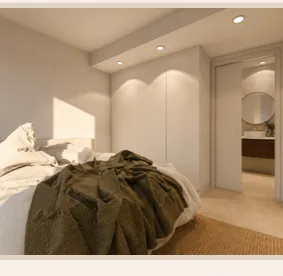 Chambre de la villa Kalinago