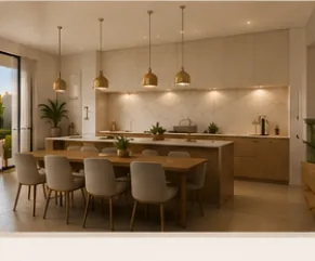 Cuisine de la villa Miami