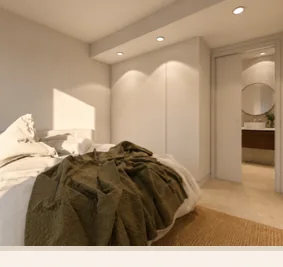 Chambre de la villa Punta Cana